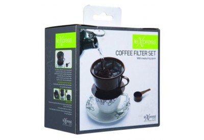 Kitchen Craft Le 'Xpress Coffee Filter Set with Measuring Spoon